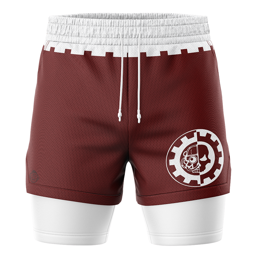 Tech Priest Warhammer 2-in-1 Performance Shorts