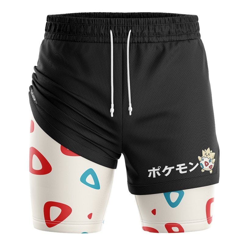 Togepi Pokemon 2-in-1 Performance Shorts