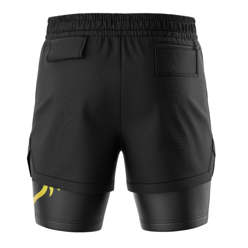 Tropical Beach Zack Final Fantasy 7 2-in-1 Performance Shorts - Image 4