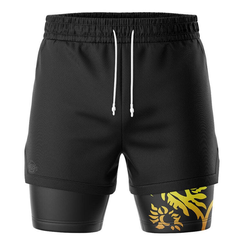 Tropical Beach Zack Final Fantasy 7 2-in-1 Performance Shorts - Image 2