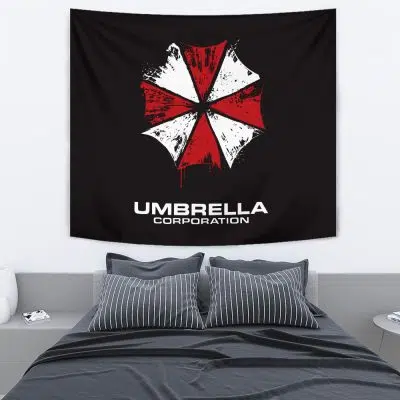Umbrella Corp Resident Evil Tapestry