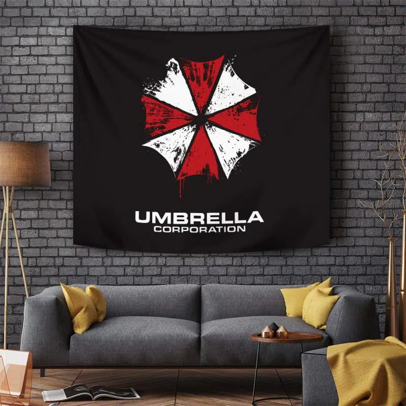 Umbrella Corp Resident Evil Tapestry
