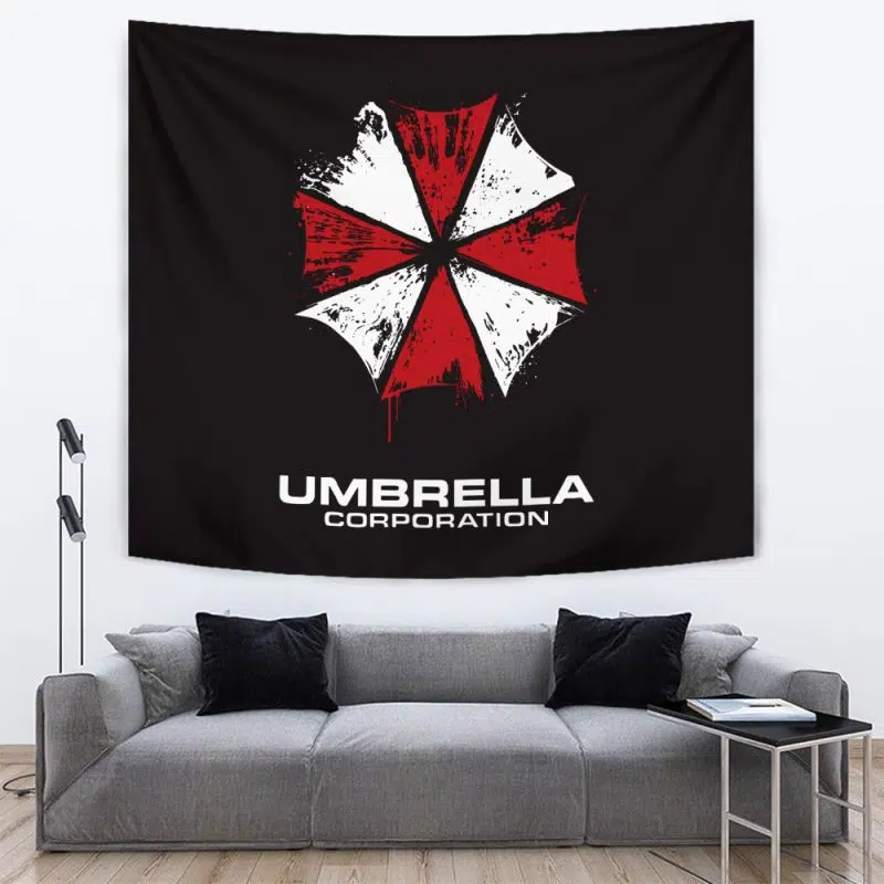 Umbrella Corp Resident Evil Tapestry