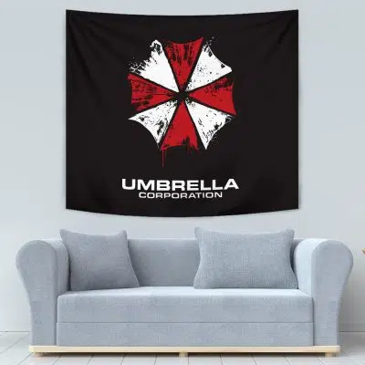 Umbrella Corp Resident Evil Tapestry