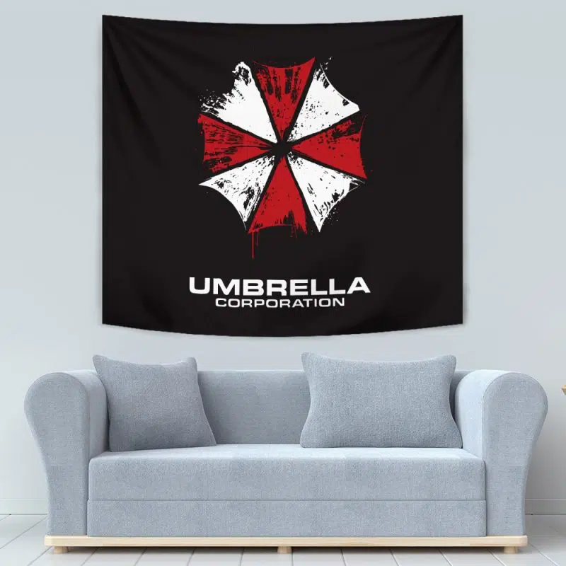 Umbrella Corp Resident Evil Tapestry