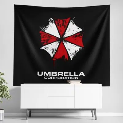 Umbrella Corp Resident Evil Tapestry
