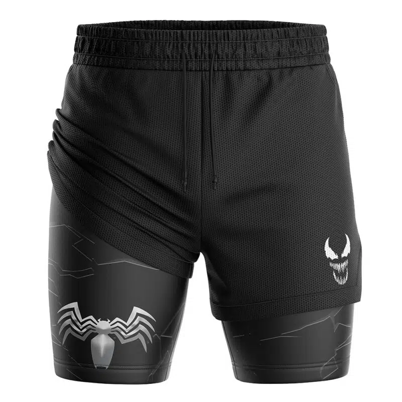 Venom Marvel Comics 2-in-1 Performance Shorts