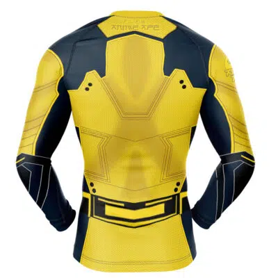 Wolverine Deadpool 3 Suit Marvel Long Sleeve Rash Guard