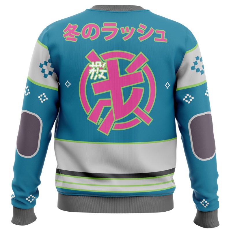 Yui Kimura Wintery Rush  Dead by Daylight Ugly Christmas Sweater - Image 2