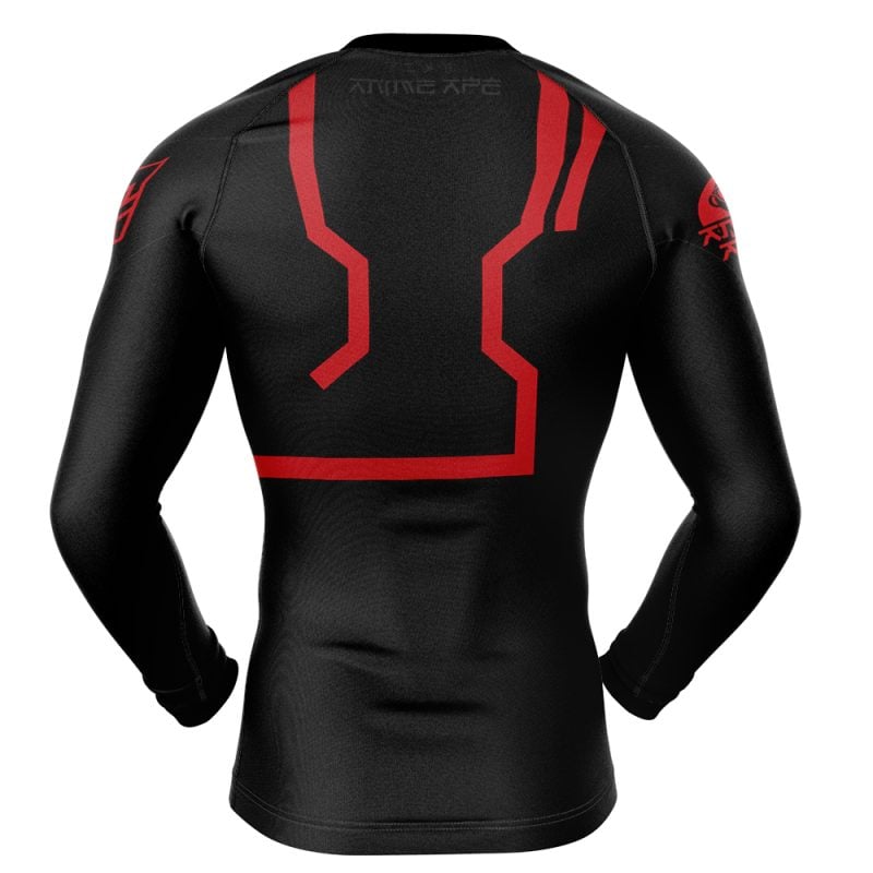 Yusei Fudo Yugioh Long Sleeve Rash Guard Compression