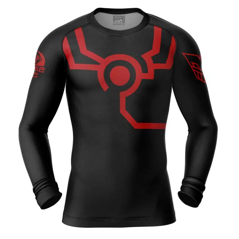 Yusei Fudo Yugioh Long Sleeve Rash Guard Compression