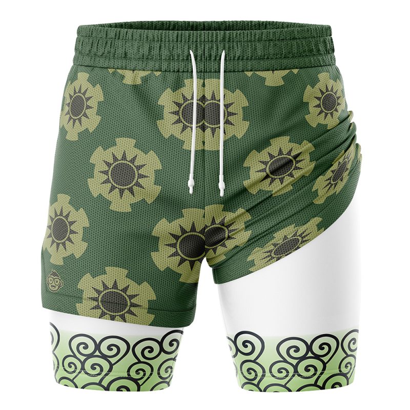 Zoro Wano V2 OP 2-in-1 Performance Shorts