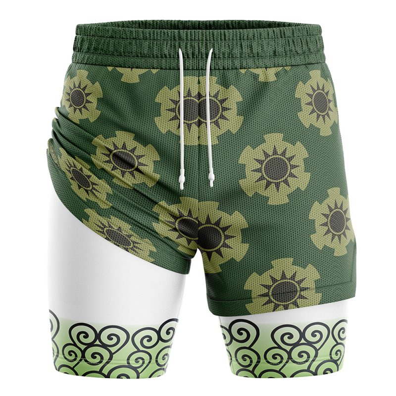 Zoro Wano V2 OP 2-in-1 Performance Shorts
