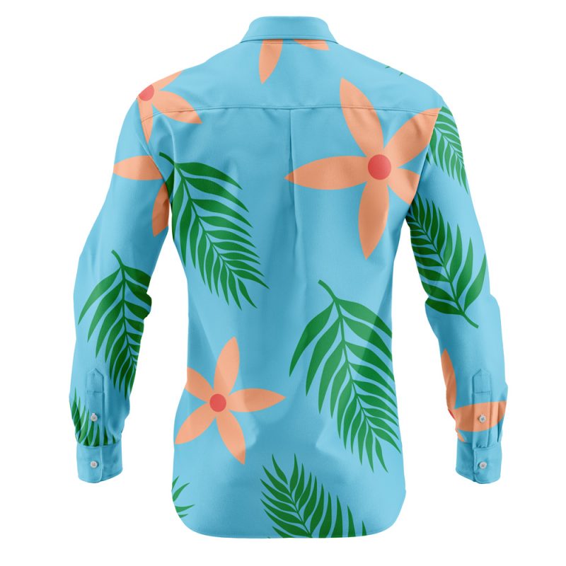 Chuckles GI Joe Cosplay Long Sleeve Button Up Shirt - Image 2