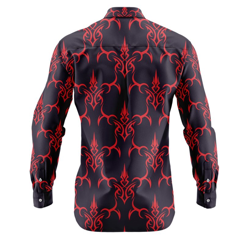 Command Seal Fate Stay Night Long Sleeve Button Up Shirt - Image 2