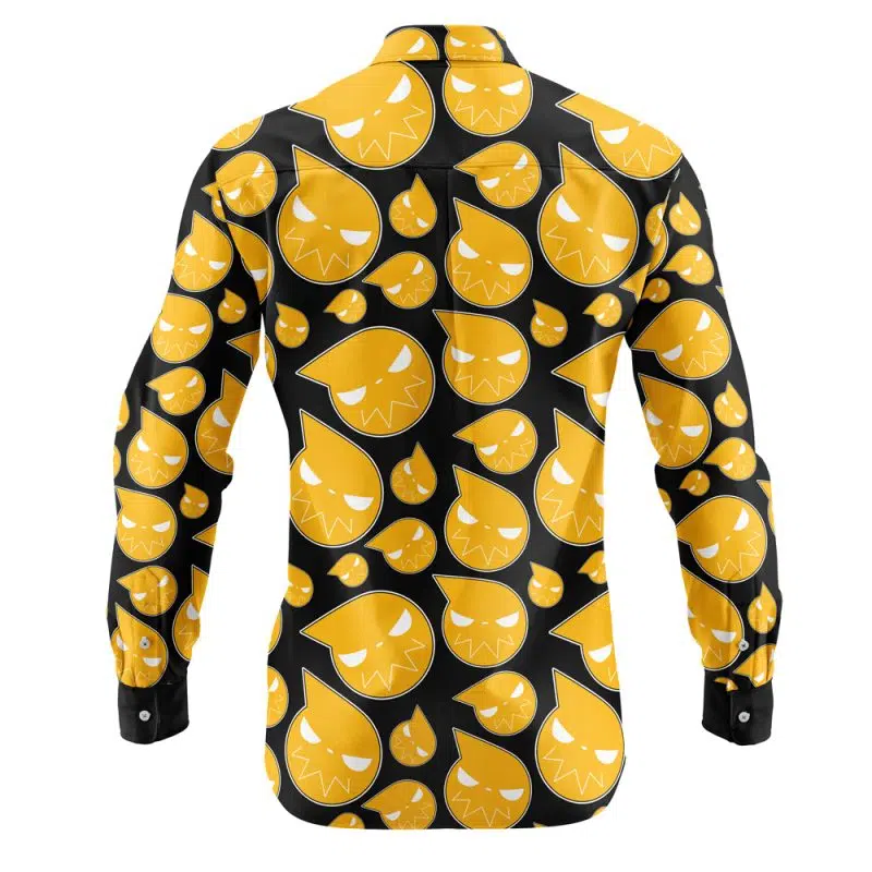 Soul Symbol Soul Eater Long Sleeve Button Up Shirt - Image 2