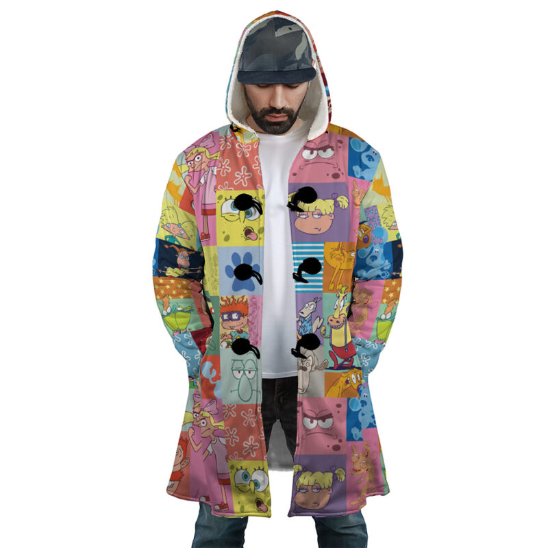 90's Nickelodeon Dream Cloak Coat - Image 3