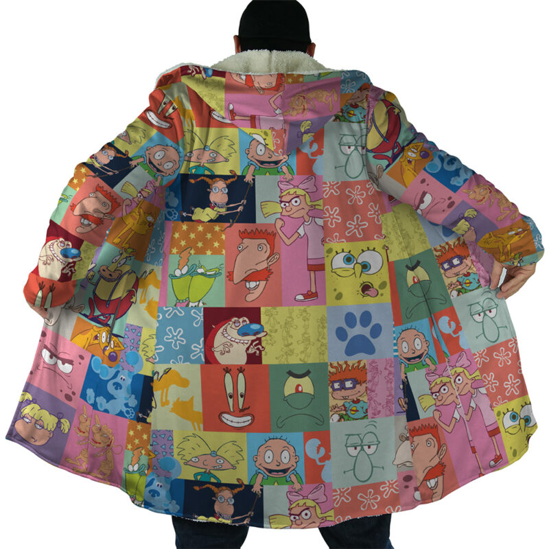 90's Nickelodeon Dream Cloak Coat - Image 2