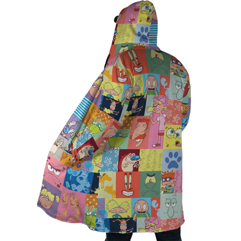 90's Nickelodeon Dream Cloak Coat - Image 5