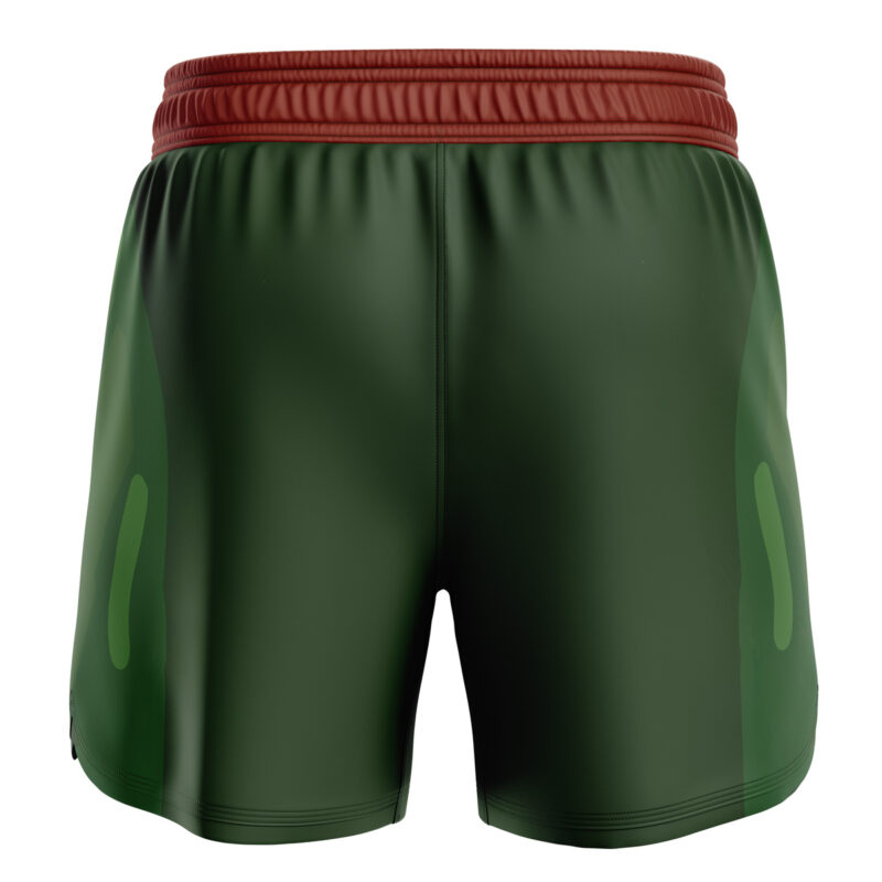 Michelangelo Teenage Mutant Ninja Turtles BJJ MMA Fight Shorts - Image 2