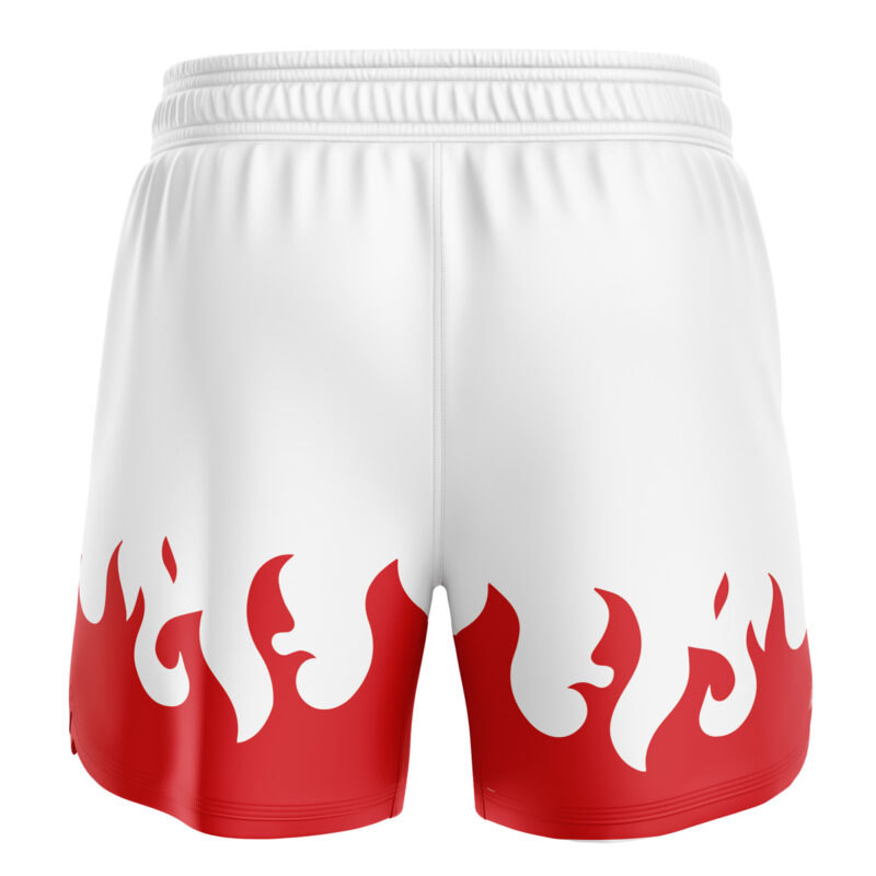 Minato Namikaze 4th Hokage Cloak Shippuden BJJ MMA Fight Shorts - Image 2