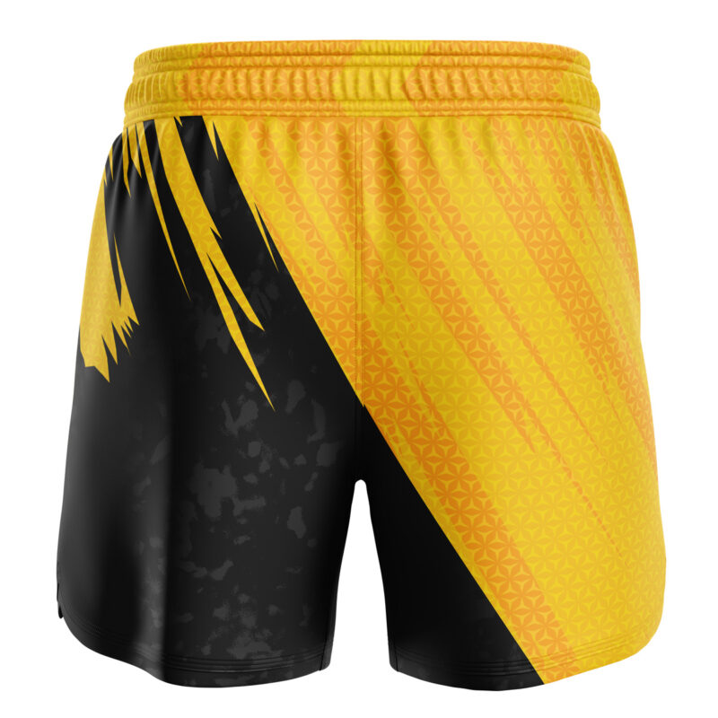 Pikachu Attack Pokemon BJJ MMA Fight Shorts - Image 2