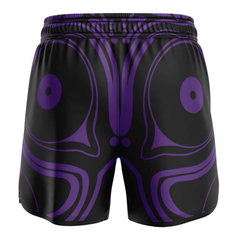 Majora’s Mask Zelda BJJ MMA Fight Shorts - Image 2