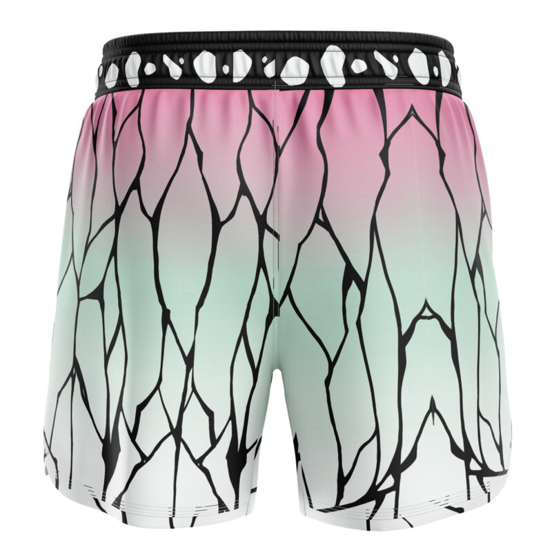 Shinobu Kocho Demon Slayer BJJ MMA Fight Shorts - Image 2