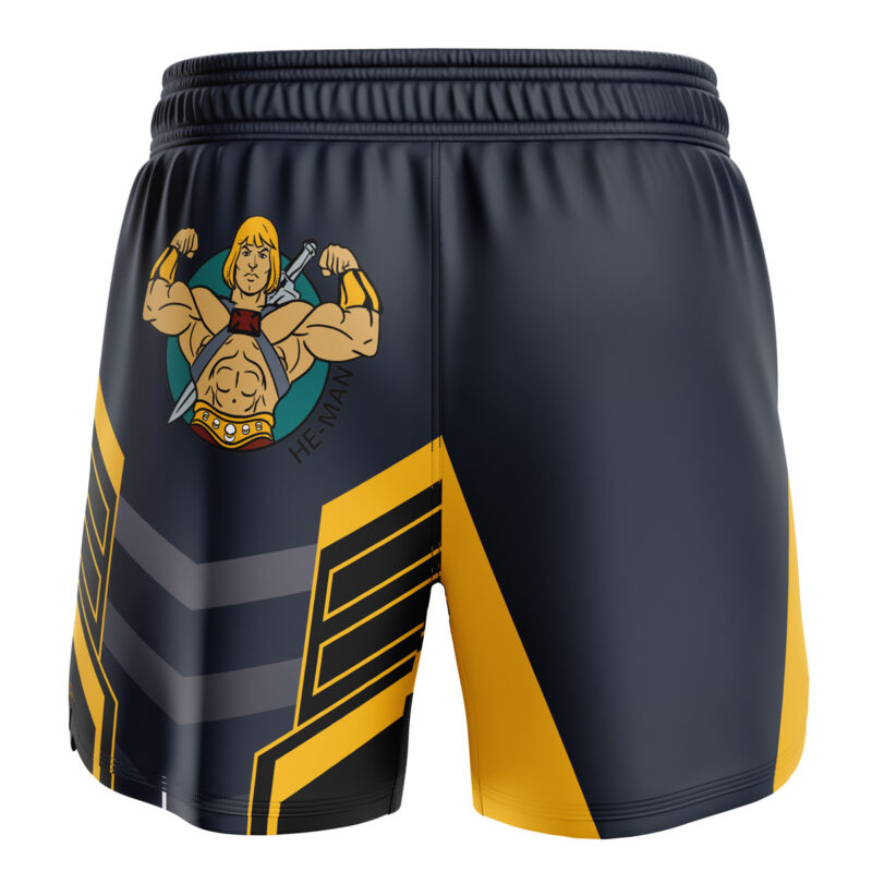 He-Man Eternia Gym Masters Of The Universe BJJ MMA Fight Shorts - Image 2