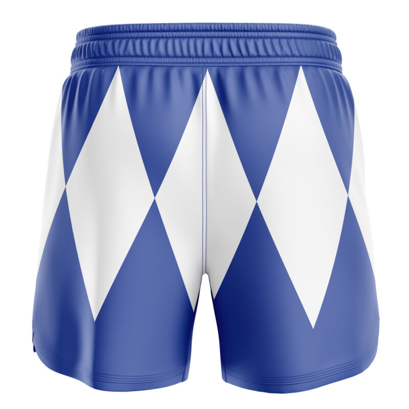 Blue Ranger Power Rangers BJJ MMA Fight Shorts - Image 2