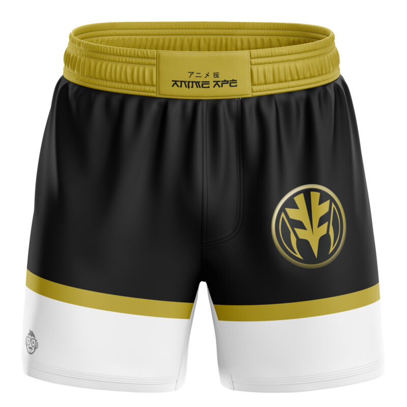 White Ranger Power Rangers BJJ MMA Fight Shorts