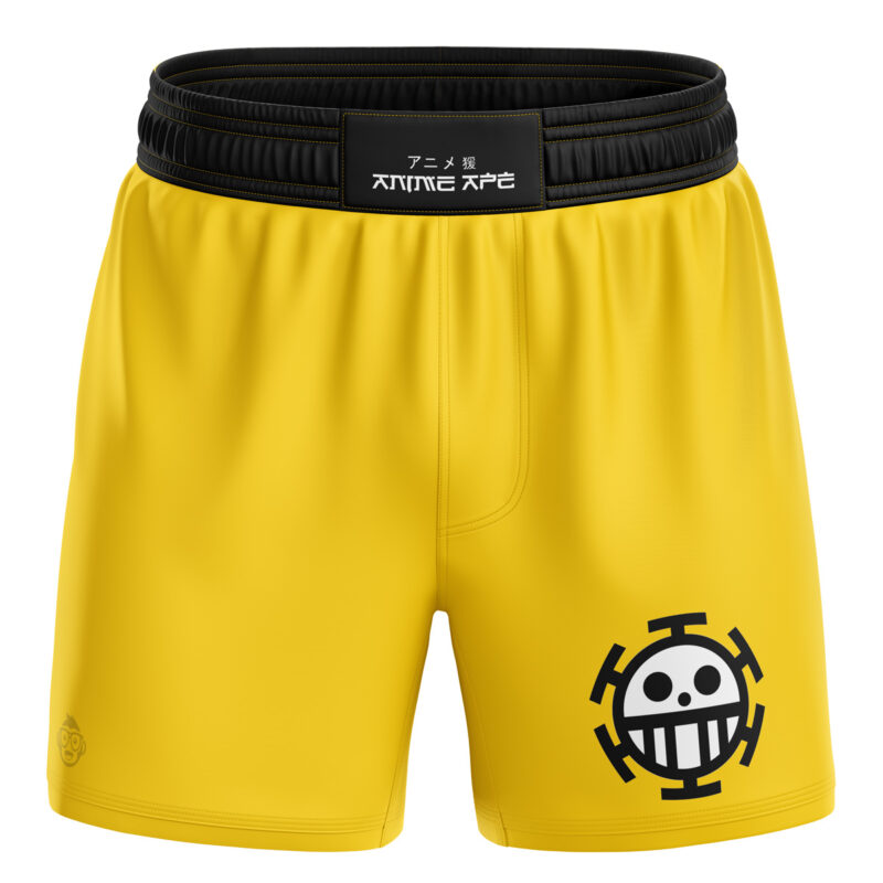 Trafalgar D. Water Law One Piece BJJ MMA Fight Shorts