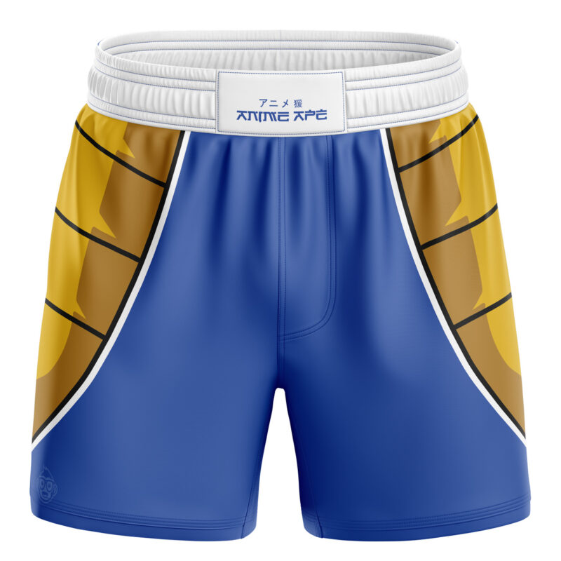 Vegeta Battle Suit Dragon Ball Z BJJ MMA Fight Shorts