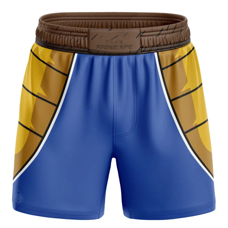 Vegeta Battle Suit v2 Dragon Ball Z BJJ MMA Fight Shorts