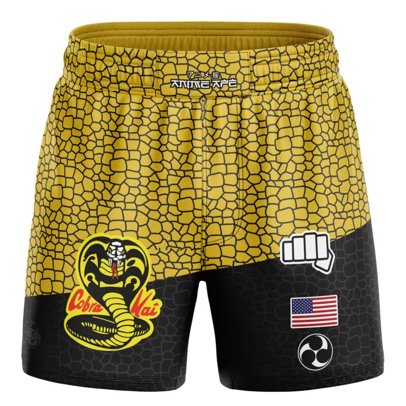 Sweep the Leg Cobra Kai BJJ MMA Fight Shorts