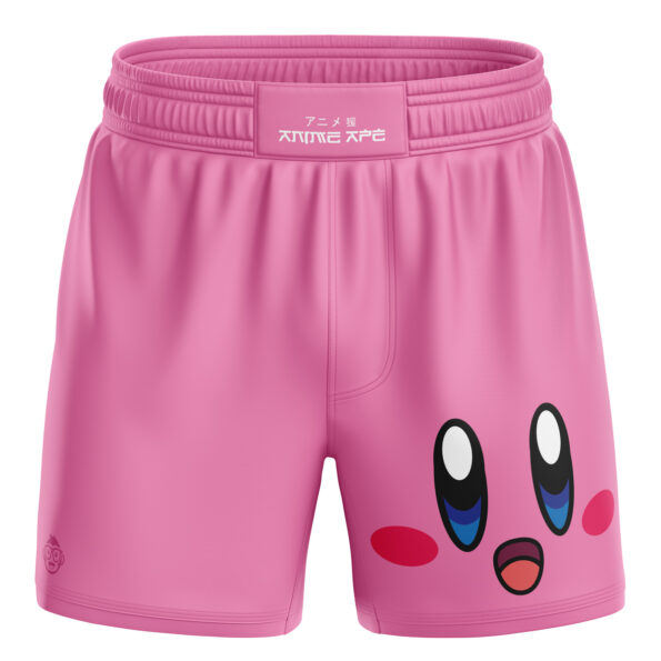 Kirby's Face Kirby's Adventure BJJ MMA Fight Shorts