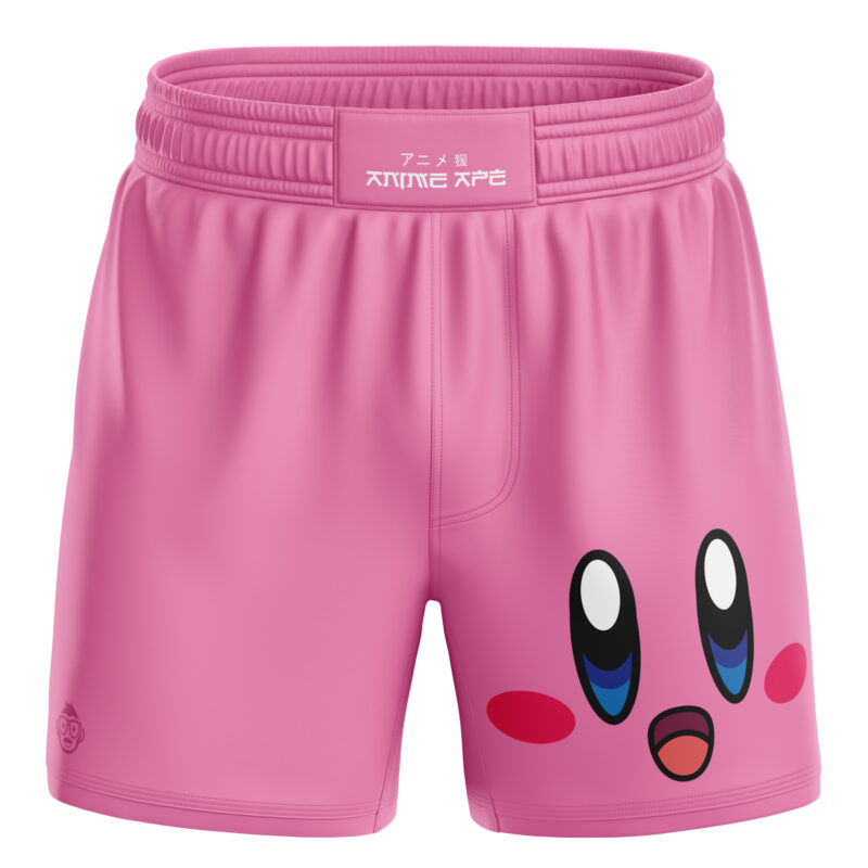 Kirby's Face Kirby's Adventure BJJ MMA Fight Shorts