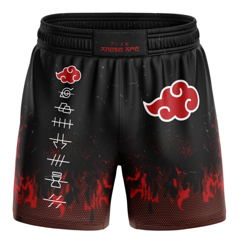 Red Cloud Pride Shippuden BJJ MMA Fight Shorts