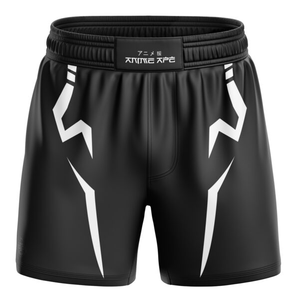 Sukuna White Marks Jujutsu Kaisen BJJ MMA Fight Shorts
