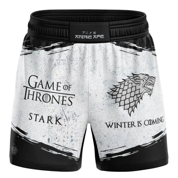House Stark Game of Thrones BJJ MMA Fight Shorts