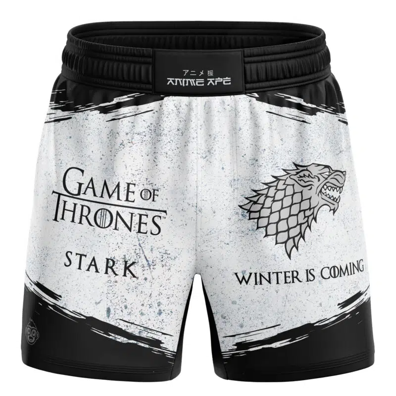 House Stark Game of Thrones BJJ MMA Fight Shorts
