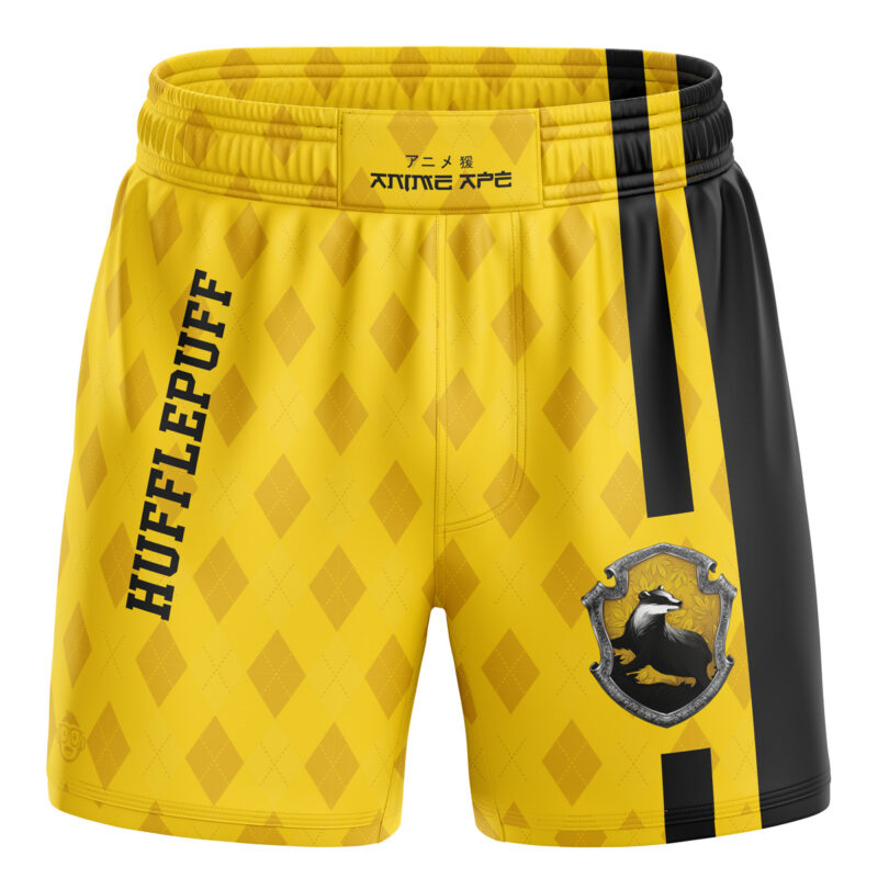 Hufflepuff Harry Potter BJJ MMA Fight Shorts