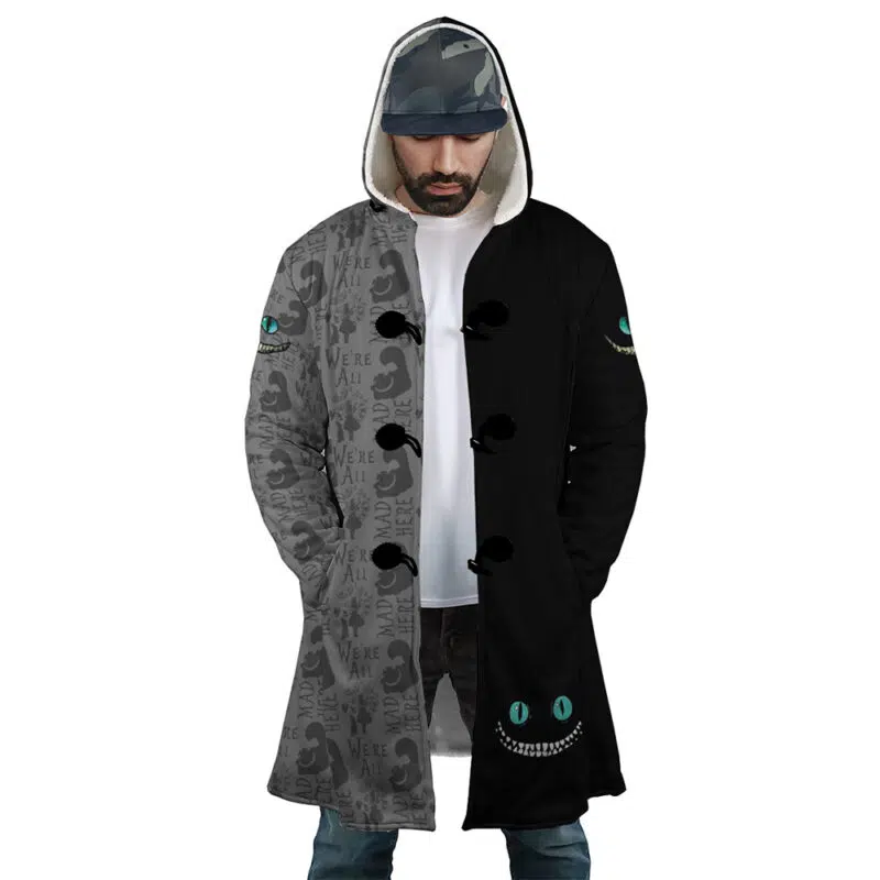 Cheshire Cat Alice in Wonderland Dream Cloak Coats - Image 3