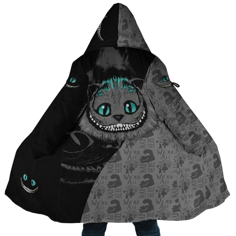 Cheshire Cat Alice in Wonderland Dream Cloak Coats