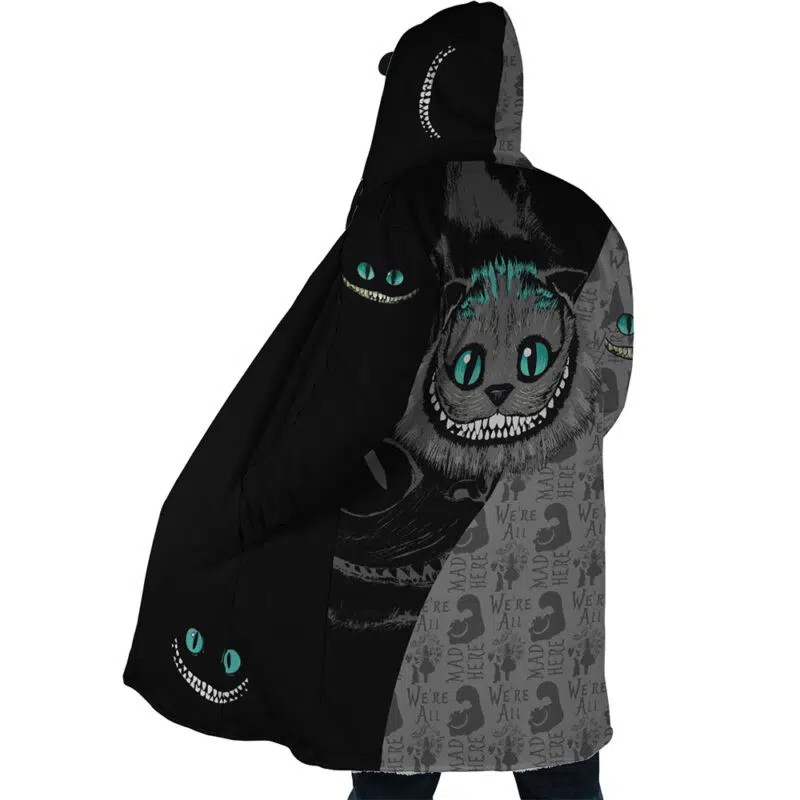 Cheshire Cat Alice in Wonderland Dream Cloak Coats - Image 5