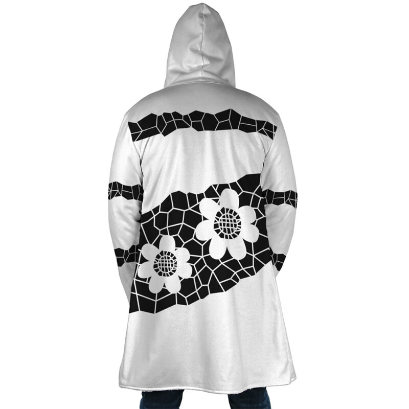 Daki Kimono Pattern Demon Slayer Dream Cloak Coat - Image 6