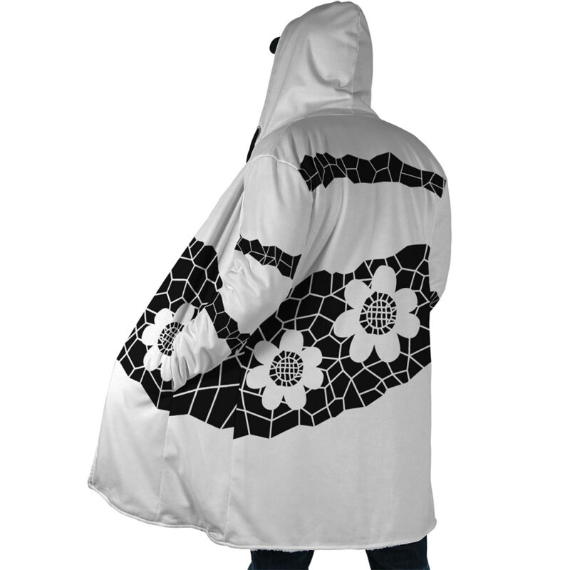 Daki Kimono Pattern Demon Slayer Dream Cloak Coat - Image 5