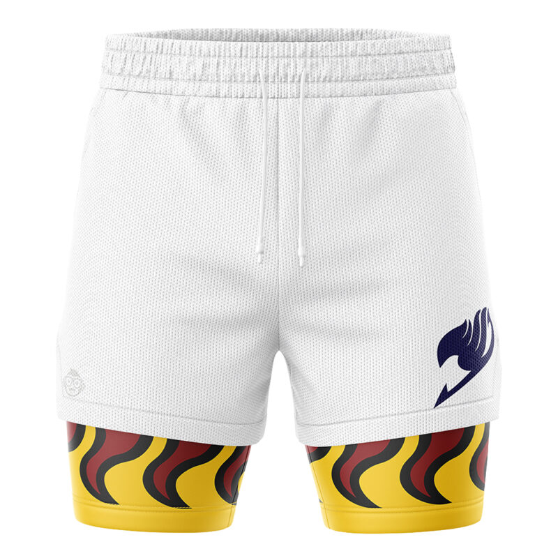 Ezra Scarlet Fairy Tail 2-in-1 Performance Shorts - Image 2
