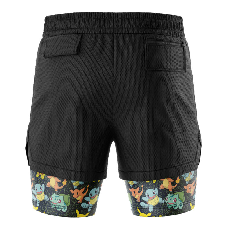 First Partner Pokemon 2-in-1 Performance Shorts - Image 4