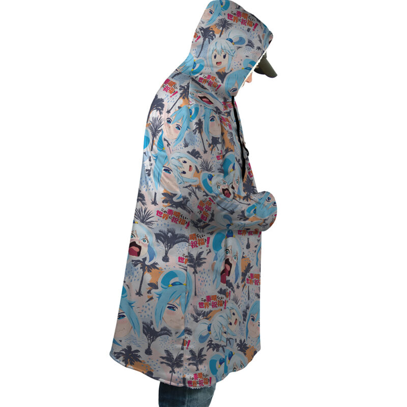 Funny Face Aqua Konosuba Dream Cloak Coat - Image 4